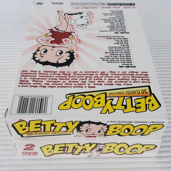 2 Betty Boop DVD's 55 Classic Cartoons Digitally Enhanced Audio 5.1 2007 - Picture 10 of 16